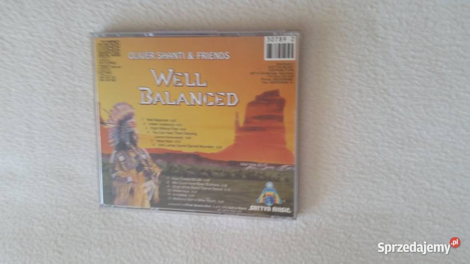 Oliver Shanti Friends Well Balanced 1995 Sattva CD Płyty i kasety lubelskie Puławy
