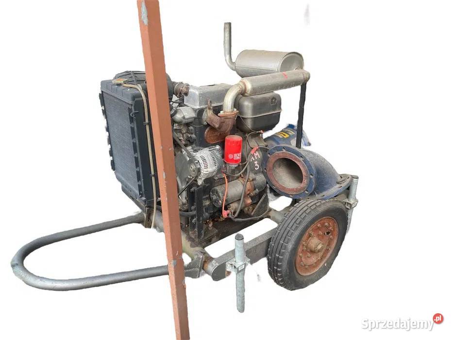 Zmodyfikowana Motopompa Ursus 30 Łódź