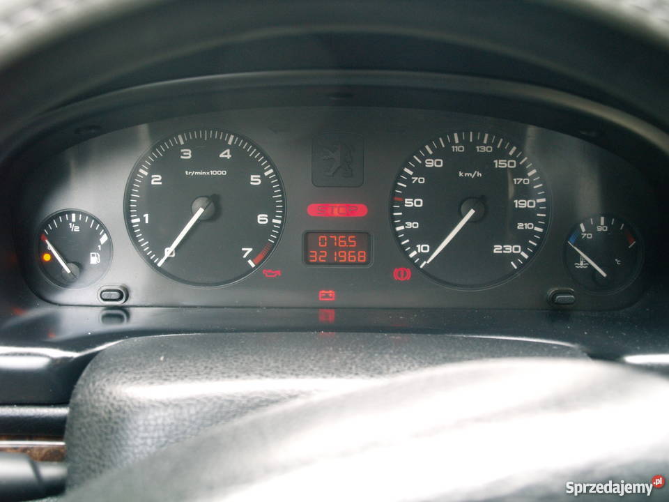 Peugeot 406 Kombi 20 benzyna LPG blokada skrzyni biegów