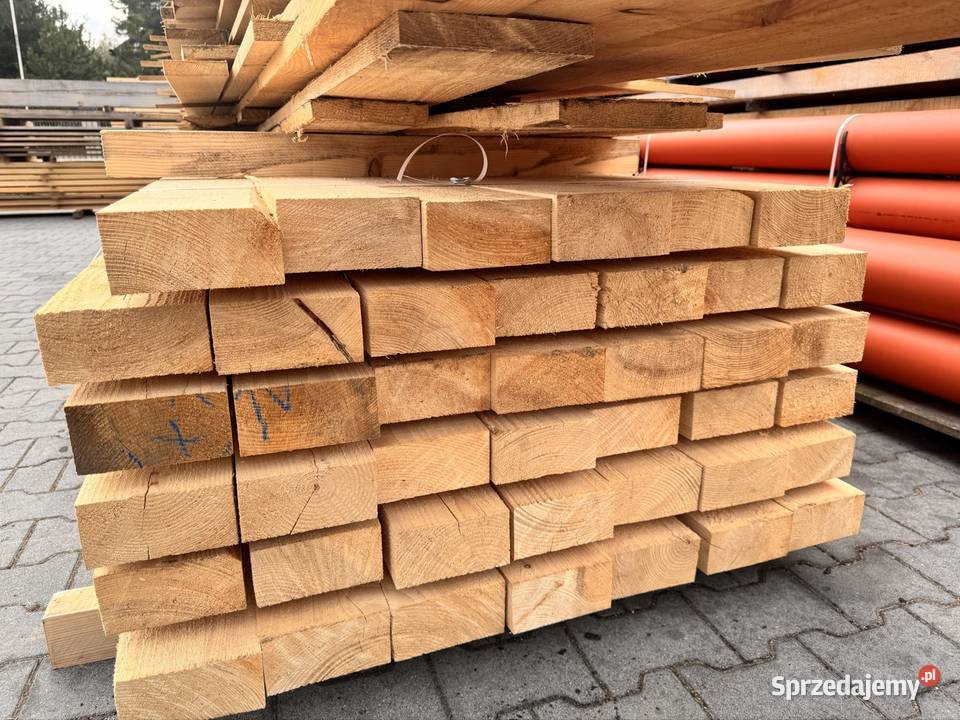 kantówka drewniana sosna świerk 70 x 140 mm Drewno konstrukcyjne Oleśnica