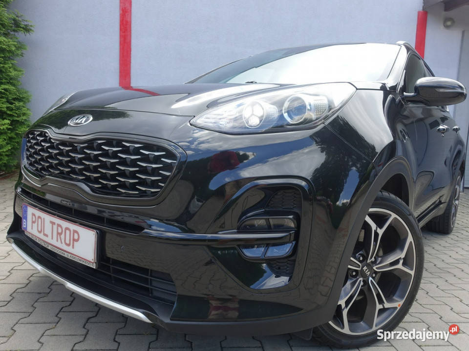 Kia Sportage 16TGDI Navi Skóra Panorama Czarny elektryczne lusterka śląskie