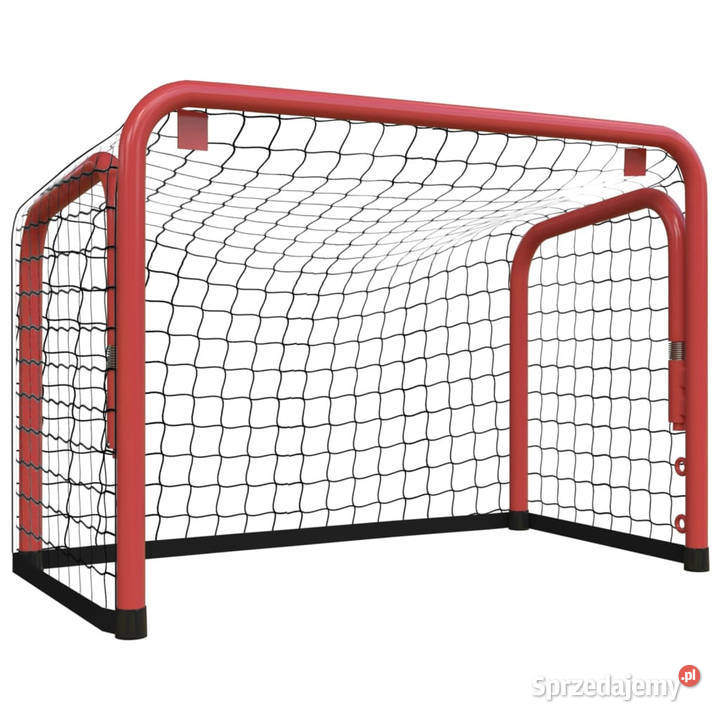 Bramka do hokeja czerwonoczarna 68x32x47 WM93740 Warszawa sprzedam