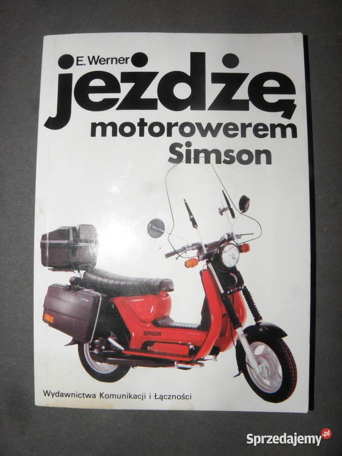 Jeżdżę motorowerem Simson Erhard Werner Andrychów