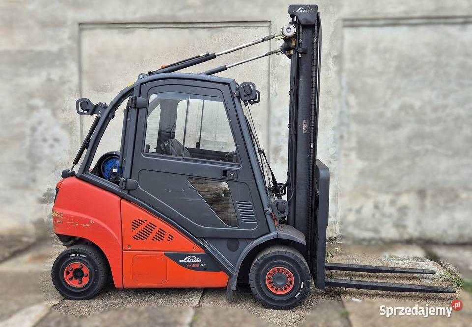 Linde H25 2018r kabina pozycjoner wózek widłowy Rybnik
