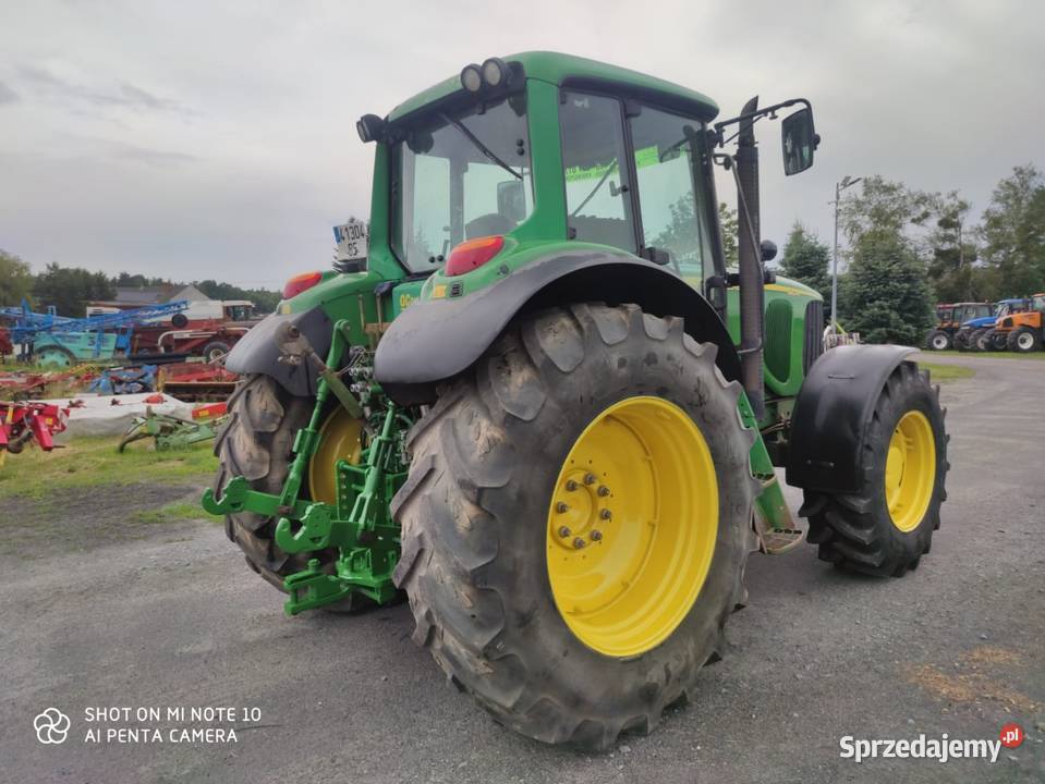 JohnDeere 6820 z Tuzem JD 6620 6920 Czersk