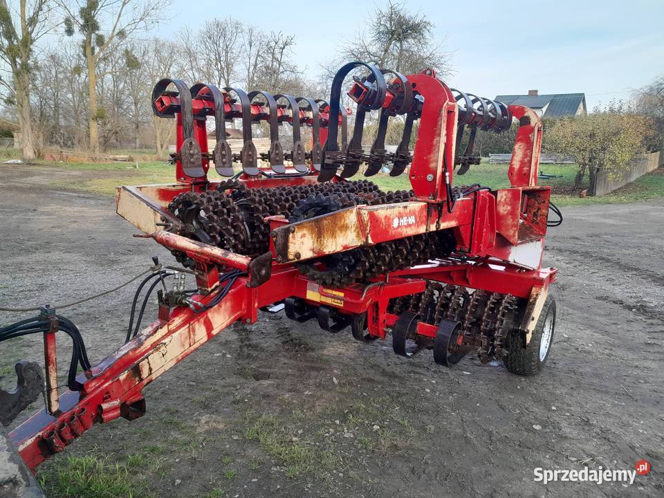 Wały HeVa tip roller 65m włóka hydrauliczna Gliniski