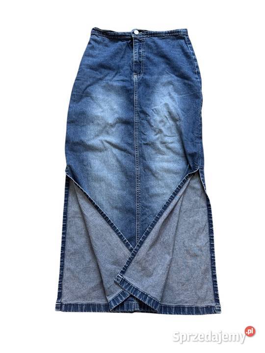 Spódnica midi jeansowa vintage Warszawa
