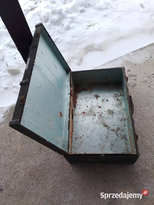 Walizka kufer skrzynia antyk mazowieckie Sokołów Podlaski