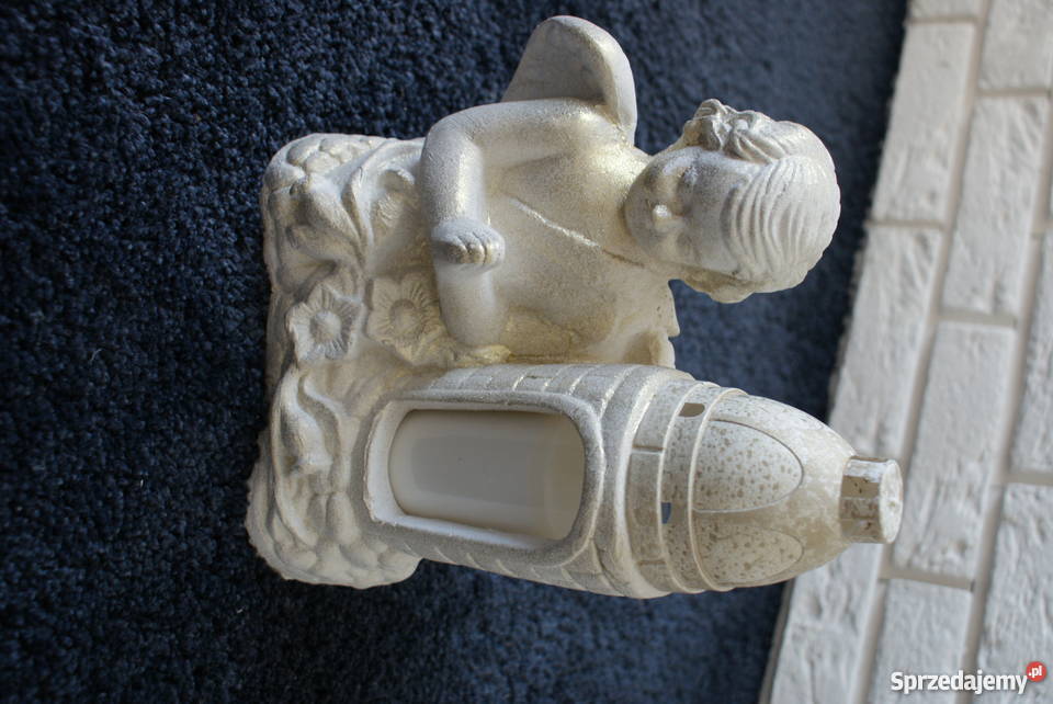 Figurki Lampiony ZNICZE W KSZTAŁCIE ANIOŁKA wielokolorowy Andrychów