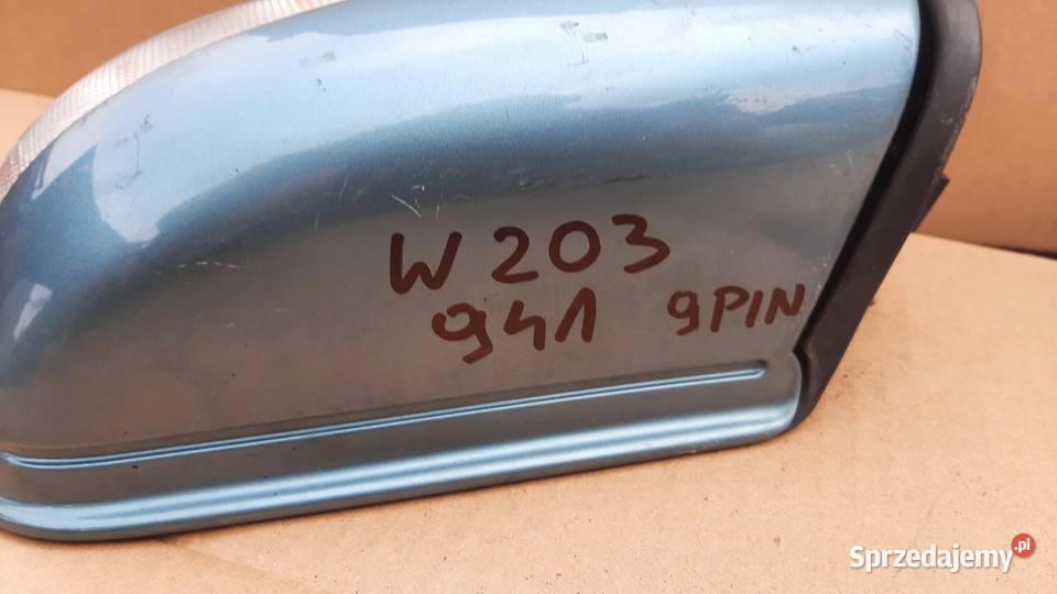lusterko zewnętrzne prawe Mercedes c w203 9 PIN Dębno