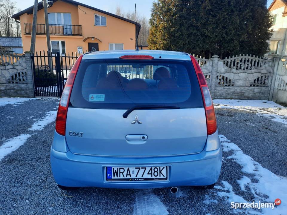 Mitsubishi Colt VI 2005r 15 109 Benzyna Polski 4/5 mazowieckie Radom