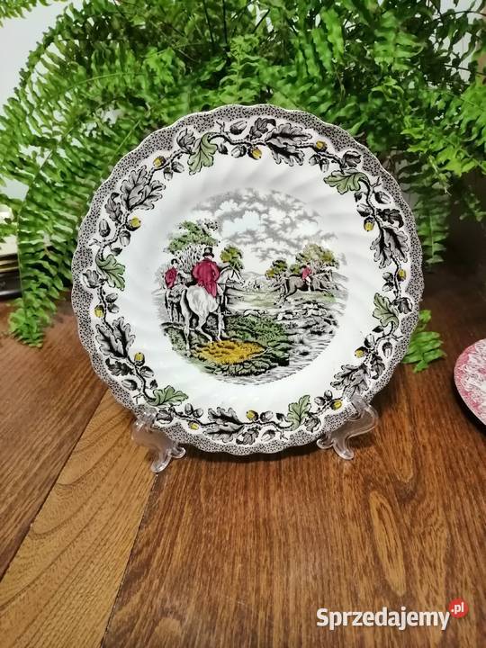 Myotts Coutry Life Talerz z białej porcelany warmińsko-mazurskie Szczytno