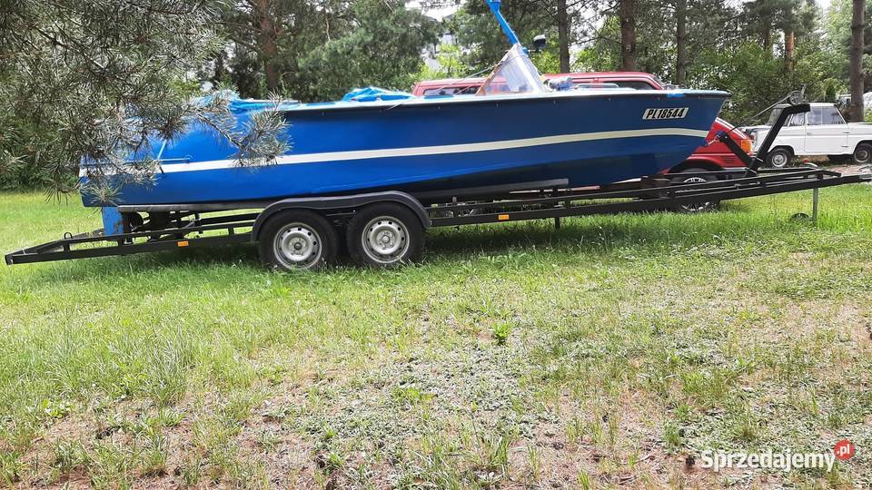 motorówka łódź milicyjna relikt PRLu mazowieckie sprzedam