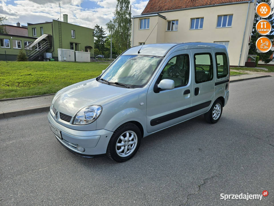 Renault Kangoo Opłacony Zdrowy Zadbany Kisielice