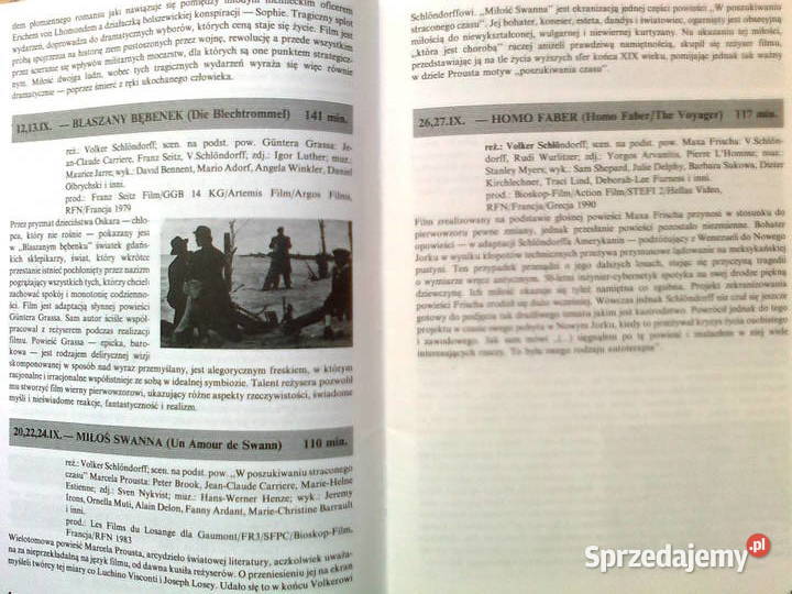 ILUZJON zeszyty z programem filmów w kinie Kolekcje mazowieckie Warszawa