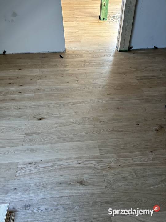 Deska dębowa 11x150x1330 Rustic Lakier Neutral podkarpackie