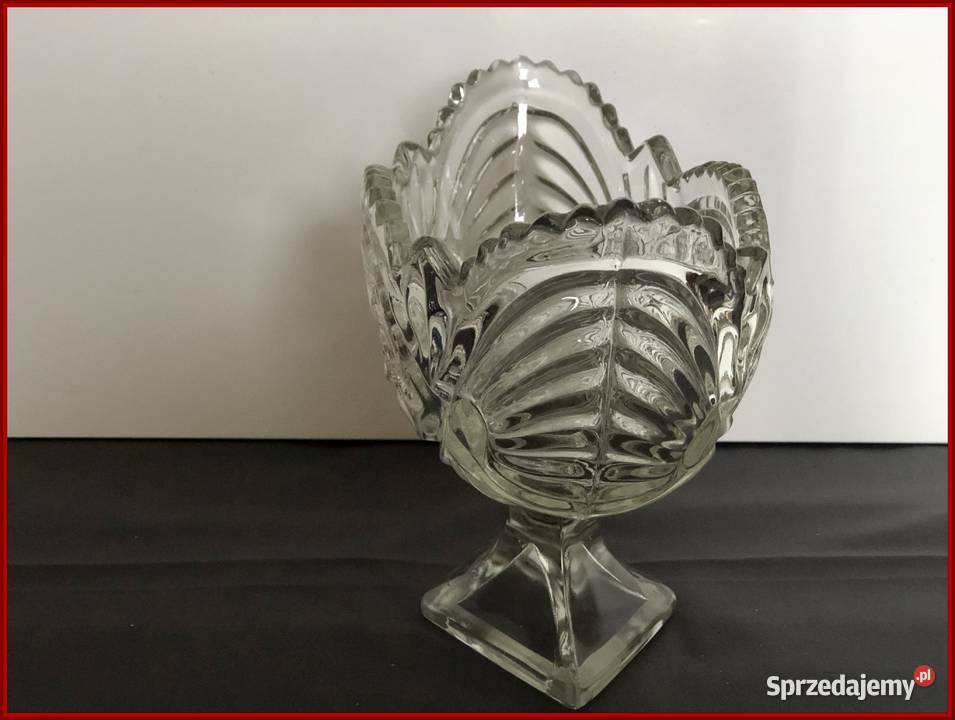 Sprzedam 2 SZKLANE PATERY na owoce ciastka mazowieckie Staroźreby sprzedam