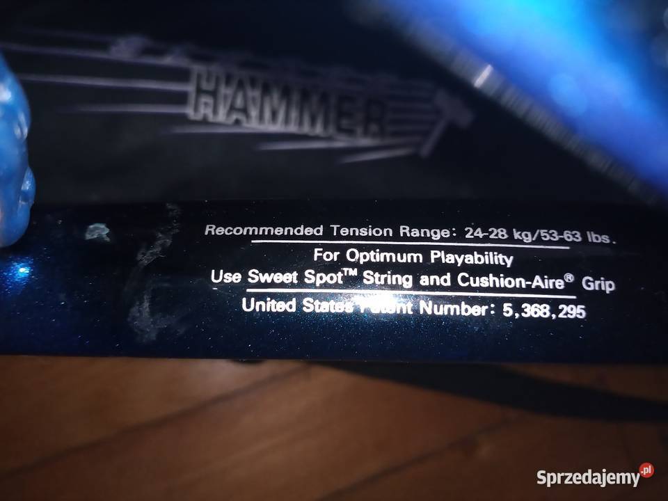 rakieta tenisowa Wilson sledge hammer system Włocławek