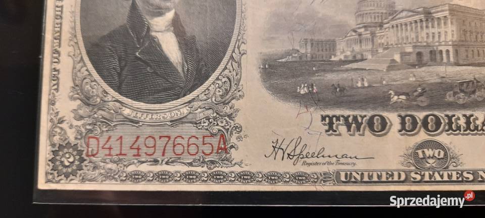 2 dolary usa 1917 mazowieckie Warszawa