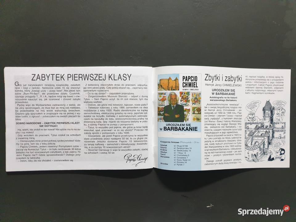 Tytus Romek i ATomek księga XI wydIV 2004 Rok wydania 2004 pomorskie