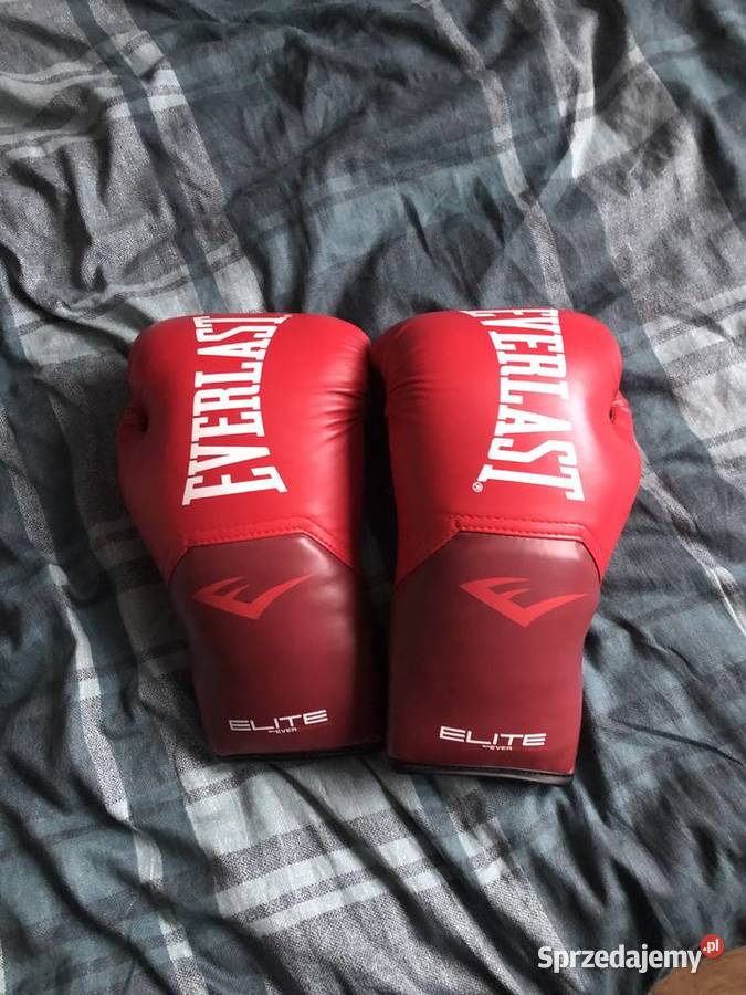 Rękawice Bokserskie Everlast elite gloves Łańcut