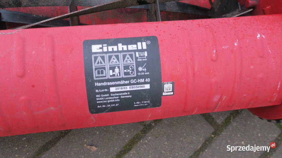 Kosiarka bębnowa wrzecionowa Einhell 40 Wrzosowo