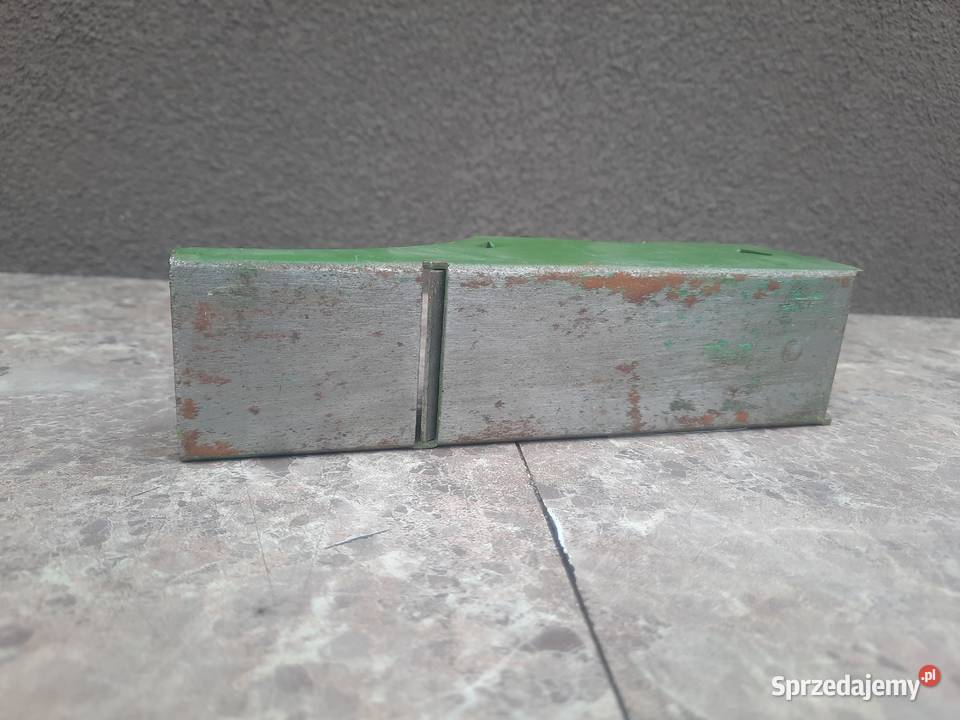 109 Stare narzędzie metalowy strug ręczny PRL