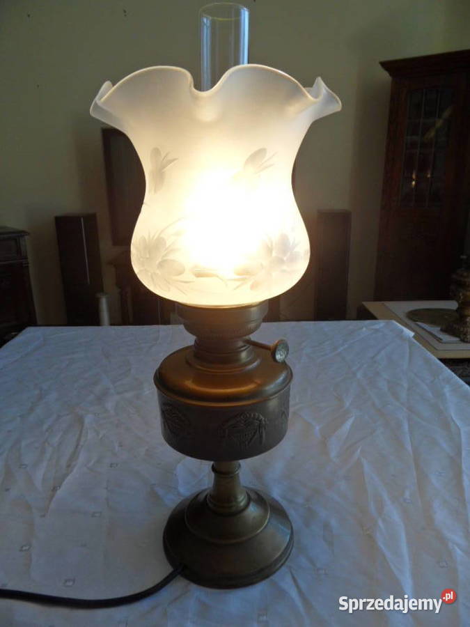 Zabytkowa lampa elektryczna