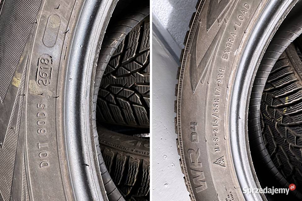 Nokian WR D4 MS 21555 R17 98H XL opony zimowe Katowice sprzedam