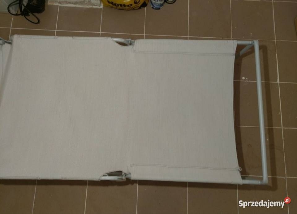 Polówka siedzisko łóżko składane IKEA białe Kołobrzeg