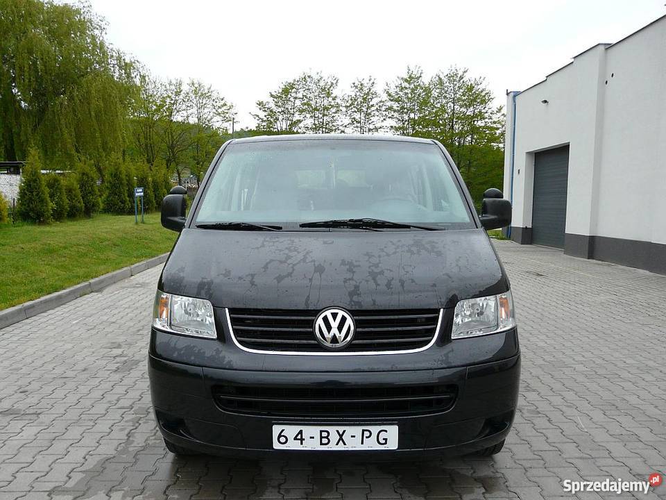 VW TRANSPORTER T5 19 TDI 105 Długi Klima 5 nawigacja świętokrzyskie