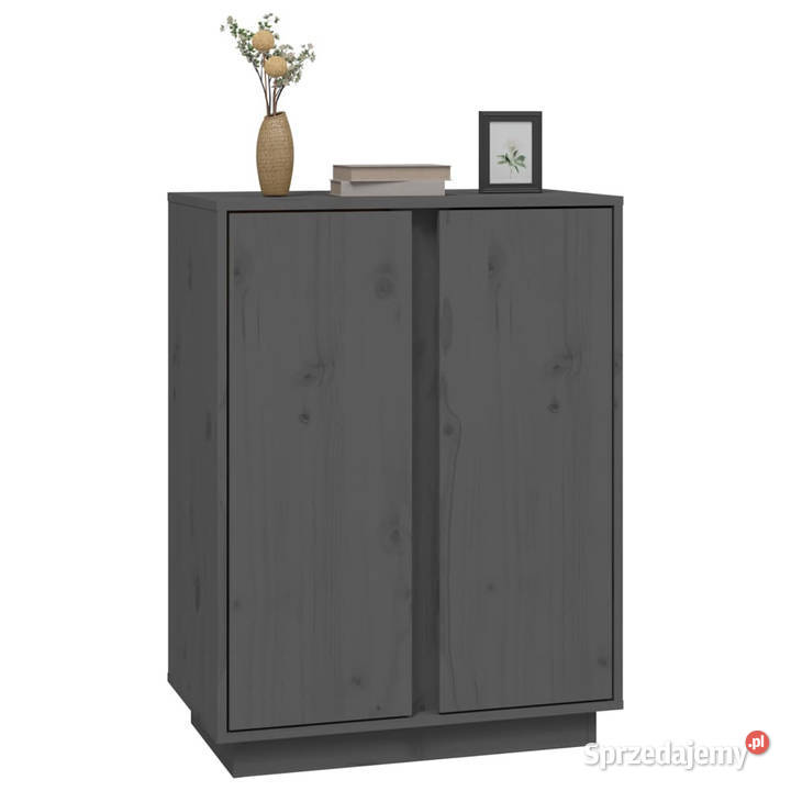 Szafka szara 60x35x80 lite drewno sosnowe mazowieckie Warszawa