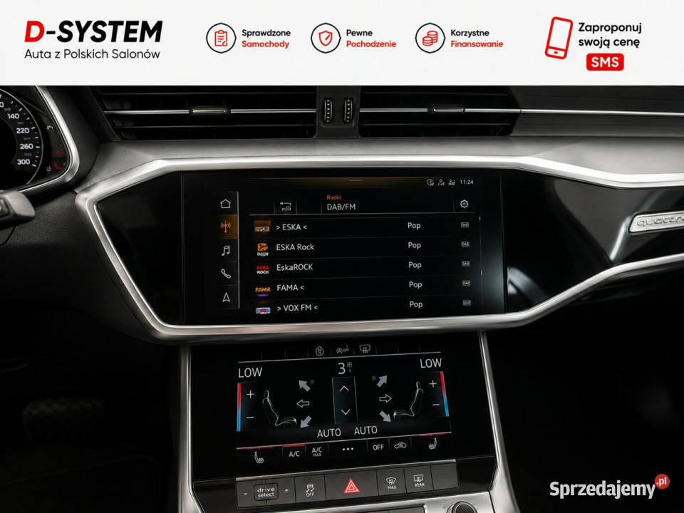Audi A6 Limousine 22 Salon Polska 1Właściciel komputer pokładowy Białystok