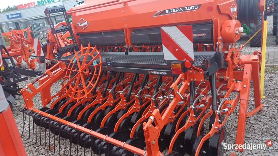 Zestaw uprawowo siewny Kuhn siewnik Sitera 3000 Maszyny rolnicze Jatutów