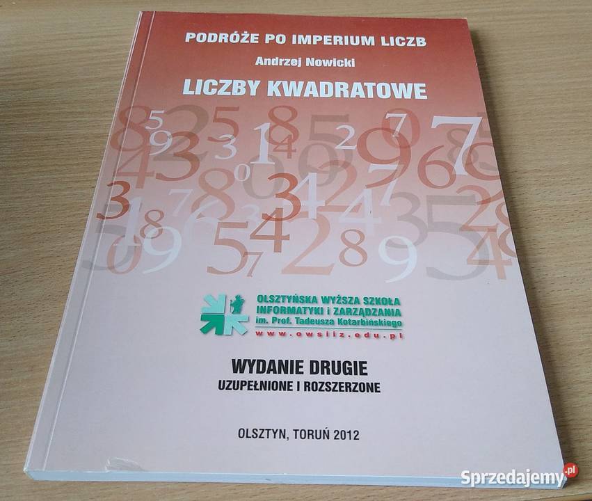Liczby kwadratowe Andrzej Nowicki Podróże Gdańsk