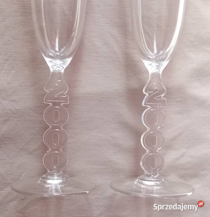 Kieliszki do szampana seria Millenium sprzedam
