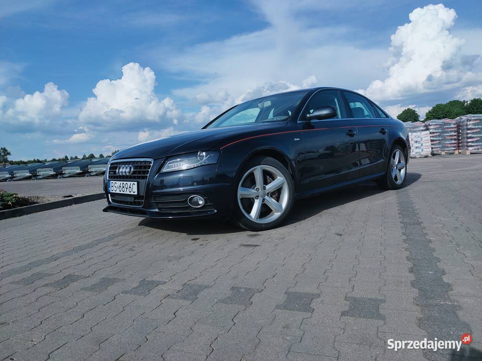 Audi A4 B8 FL Sline 20T TSFI 211 Quattro Ksenon podlaskie Suwałki sprzedam