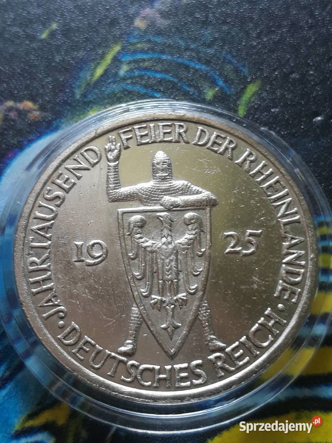 3 Marki Weimar 1925 rmen E Rycerzrzadkość wielkopolskie