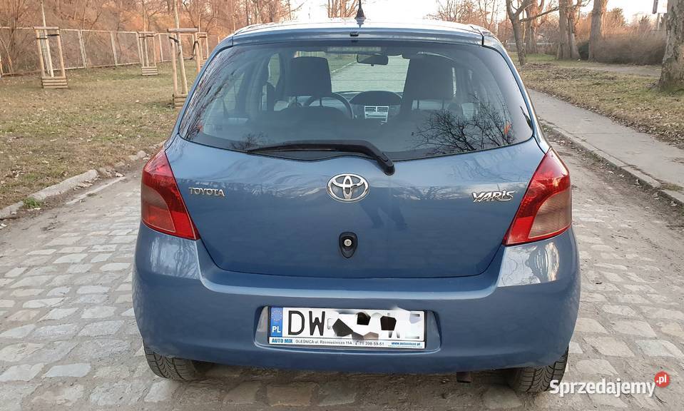 Toyota Yaris 2008r 13 benzyna 87 salonowy 87KM