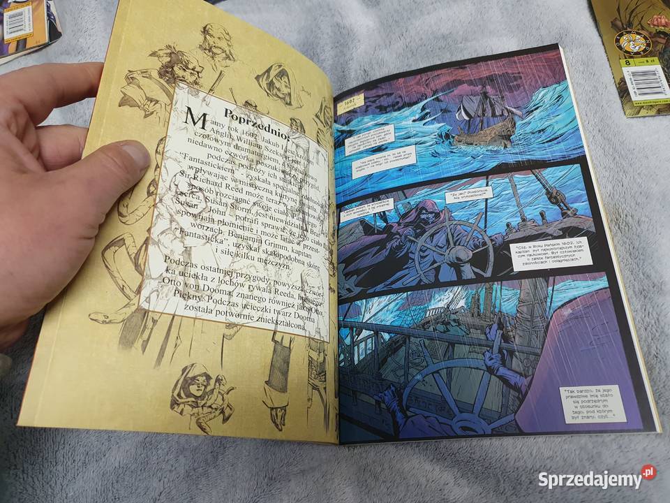 Marvel 1602 Czwórka z Fantasticka komiks wydanie Komiksy Gdynia