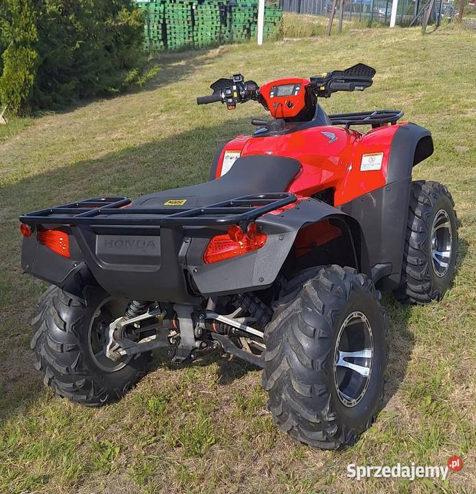 OKAZJA Quad HONDA TRX 680 Rincon najbardziej czerwony małopolskie Nowy Sącz