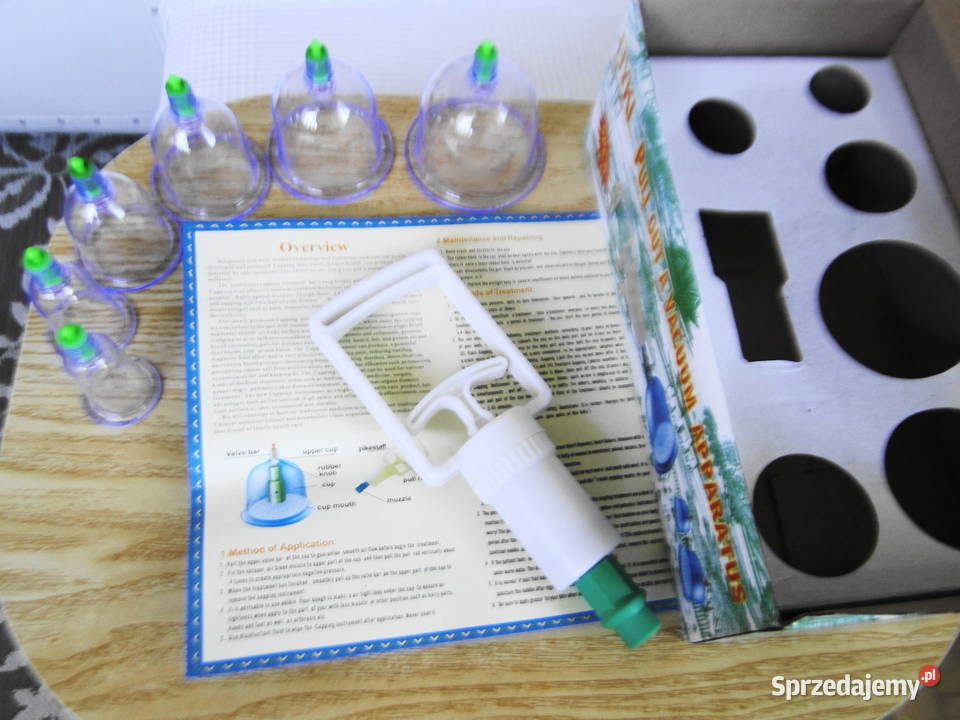 Nowy komplet baniek do masażu mazowieckie Warszawa