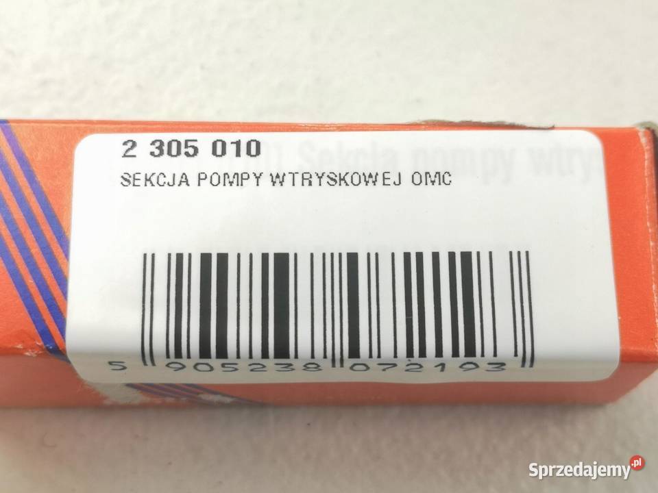 SEKCJA POMPY WTRYSKOWEJ OMC 2305010 105020070