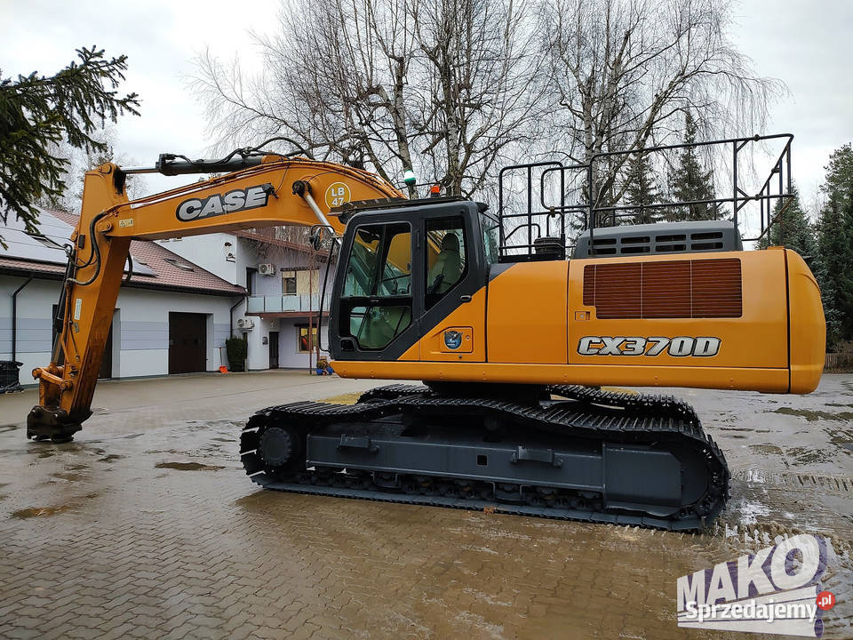 Case CX370D 2016r 10750 mtg CAT Liebherr Hitachi nie świętokrzyskie Ostrowiec Świętokrzyski sprzedam