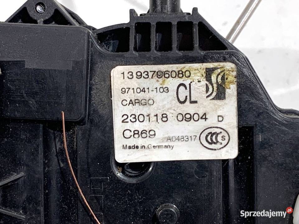 ZAMEK DRZWI TYLNYCH CITROEN JUMPER II Hatchback