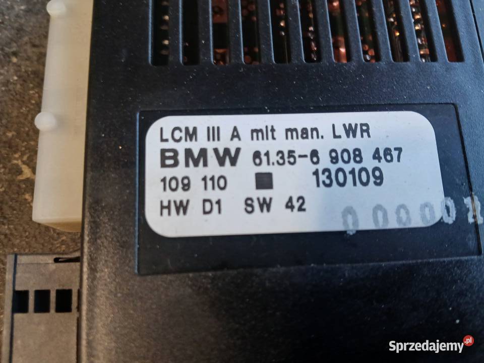 Moduł Świateł sterownik LCM III BMW E39 osobowe małopolskie Radłów
