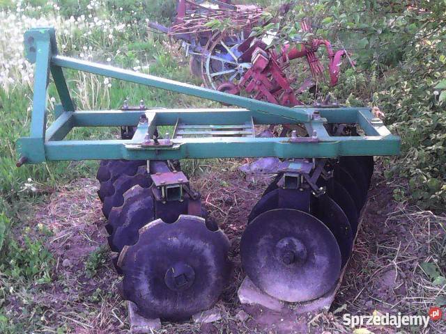 Talerzowka brona talerzowa mala Rolnictwo Klementowice