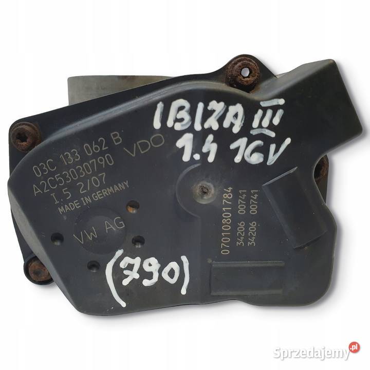 PRZEPUSTNICA Seat Ibiza III 14 16V 03C133062B lubelskie