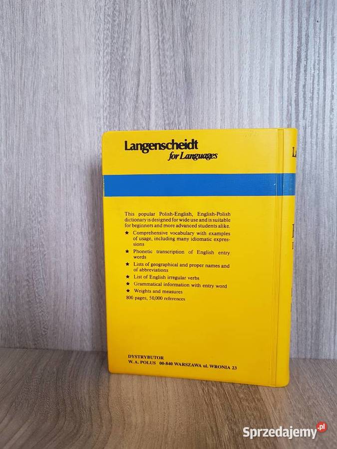 Słownik polskoangielski angielskopolski małopolskie Nowy Sącz
