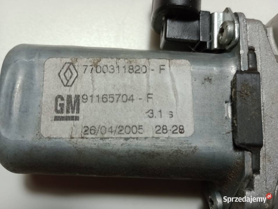 Silnik podnośnika szyby lewy przód kierowcy Rok produkcji 2008 Mechanizmy opuszczania szyb Ryki